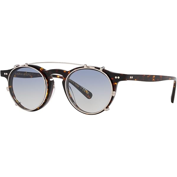 Oliver Peoples OP-13 CLIP ON OV 5504C SOFT GOLD/GREEN CLIP-ON ONLY